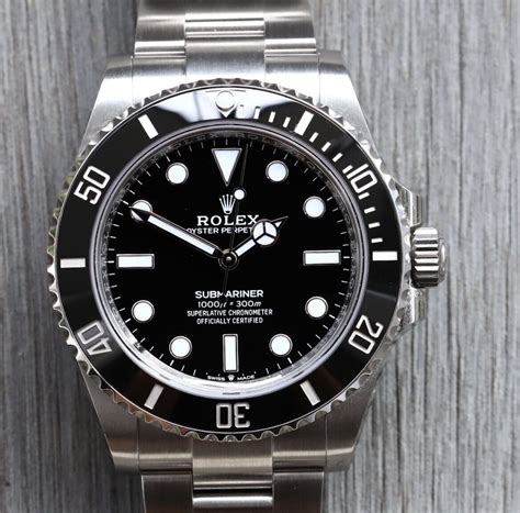 rolex submariner no date waiting list 2018|2022 Rolex Submariner Date 41mm.